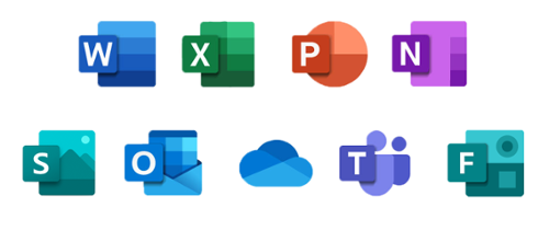 microsoft office for mac vector logos